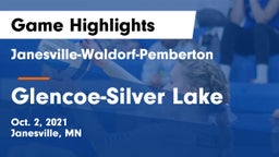 Janesville-Waldorf-Pemberton  vs Glencoe-Silver Lake  Game Highlights - Oct. 2, 2021