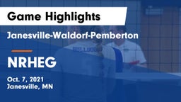 Janesville-Waldorf-Pemberton  vs NRHEG Game Highlights - Oct. 7, 2021