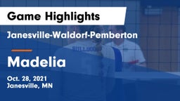 Janesville-Waldorf-Pemberton  vs Madelia  Game Highlights - Oct. 28, 2021
