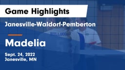 Janesville-Waldorf-Pemberton  vs Madelia  Game Highlights - Sept. 24, 2022