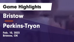 Bristow  vs Perkins-Tryon  Game Highlights - Feb. 10, 2023