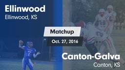 Matchup: Ellinwood High vs. Canton-Galva  2016