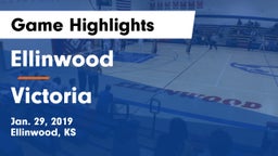 Ellinwood  vs Victoria  Game Highlights - Jan. 29, 2019