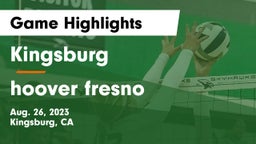 Kingsburg  vs hoover fresno Game Highlights - Aug. 26, 2023
