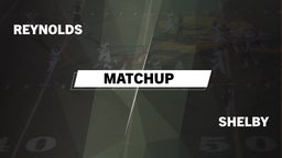 Matchup: Reynolds  vs. Shelby  2016