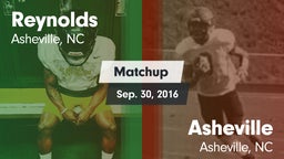 Matchup: Reynolds  vs. Asheville  2016