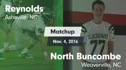 Matchup: Reynolds  vs. North Buncombe  2016