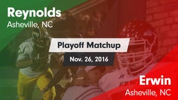 Matchup: Reynolds  vs. Erwin  2016