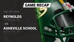 Recap: Reynolds  vs. Asheville School 2016