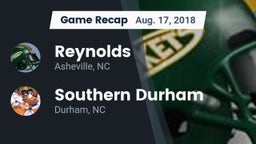 Recap: Reynolds  vs. Southern Durham  2018