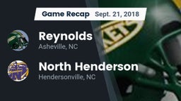 Recap: Reynolds  vs. North Henderson  2018