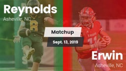 Matchup: Reynolds  vs. Erwin  2019