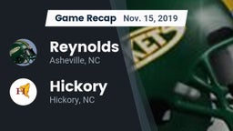 Recap: Reynolds  vs. Hickory  2019