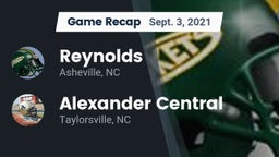 Recap: Reynolds  vs. Alexander Central  2021