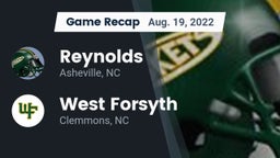 Recap: Reynolds  vs. West Forsyth  2022