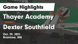 Thayer Academy  vs Dexter Southfield  Game Highlights - Oct. 29, 2021