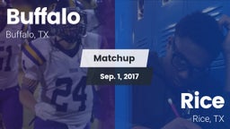 Matchup: Buffalo  vs. Rice  2017