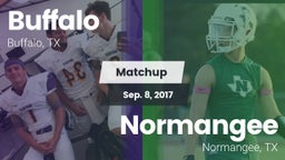 Matchup: Buffalo  vs. Normangee  2017