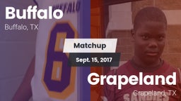 Matchup: Buffalo  vs. Grapeland  2017