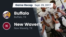 Recap: Buffalo  vs. New Waverly  2017