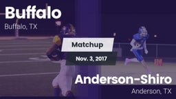 Matchup: Buffalo  vs. Anderson-Shiro  2017