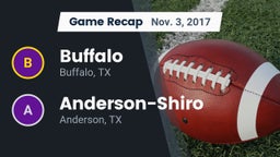 Recap: Buffalo  vs. Anderson-Shiro  2017