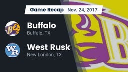 Recap: Buffalo  vs. West Rusk  2017