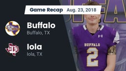 Recap: Buffalo  vs. Iola  2018