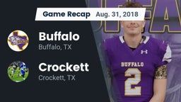 Recap: Buffalo  vs. Crockett  2018
