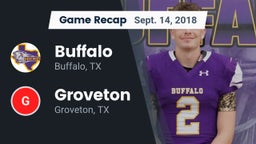 Recap: Buffalo  vs. Groveton  2018