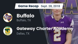 Recap: Buffalo  vs. Gateway Charter Academy  2018