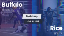 Matchup: Buffalo  vs. Rice  2019