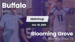 Matchup: Buffalo  vs. Blooming Grove  2019