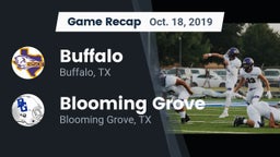 Recap: Buffalo  vs. Blooming Grove  2019