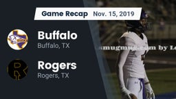 Recap: Buffalo  vs. Rogers  2019