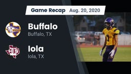 Recap: Buffalo  vs. Iola  2020