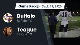 Recap: Buffalo  vs. Teague  2020