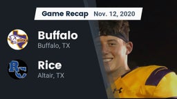 Recap: Buffalo  vs. Rice  2020