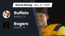 Recap: Buffalo  vs. Rogers  2020