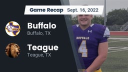 Recap: Buffalo  vs. Teague  2022