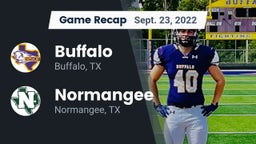 Recap: Buffalo  vs. Normangee  2022