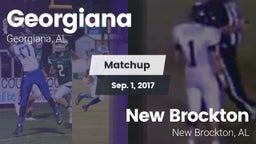 Matchup: Georgiana vs. New Brockton  2017