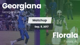Matchup: Georgiana vs. Florala  2017