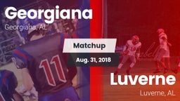 Matchup: Georgiana vs. Luverne  2018