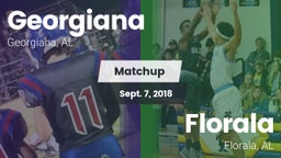 Matchup: Georgiana vs. Florala  2018