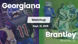 Matchup: Georgiana vs. Brantley  2018