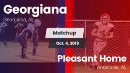 Matchup: Georgiana vs. Pleasant Home  2019