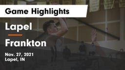 Lapel  vs Frankton  Game Highlights - Nov. 27, 2021