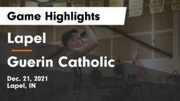 Lapel  vs Guerin Catholic  Game Highlights - Dec. 21, 2021