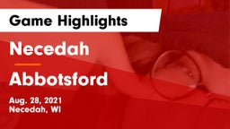 Necedah  vs Abbotsford  Game Highlights - Aug. 28, 2021